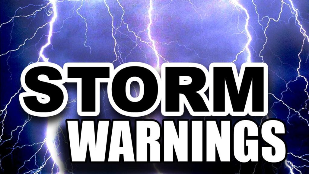 public storm warning signal