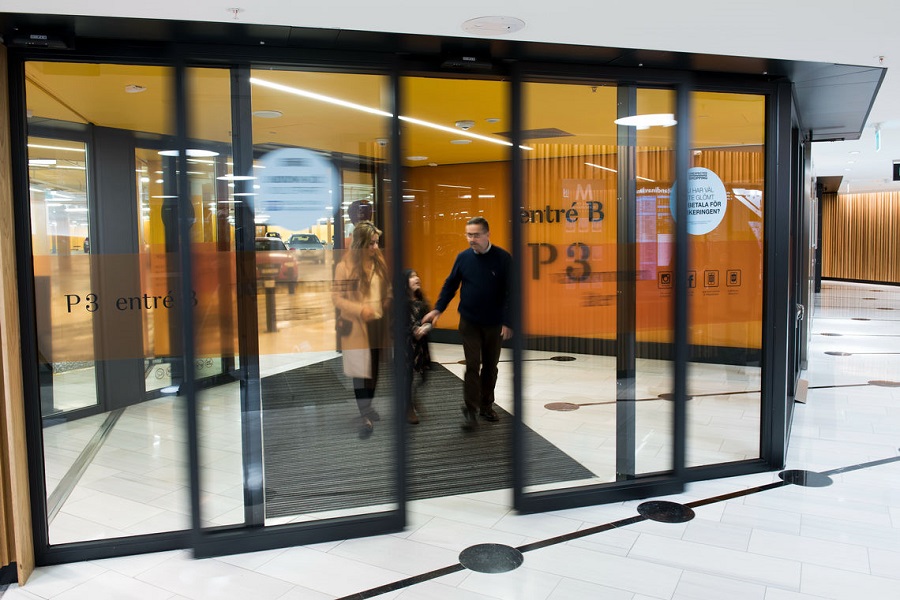 Automatic Doors When Shopping