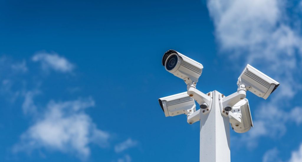 installing CCTV cameras